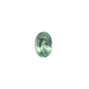 0.96ct Oval Cut Light Green Montana Sapphire SO426