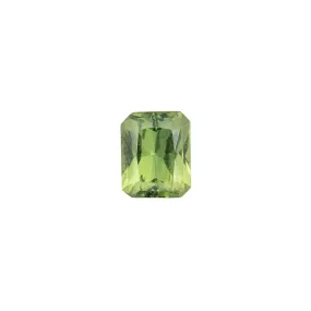 1.17ct Emerald Cut Green Queensland Sapphire SF333