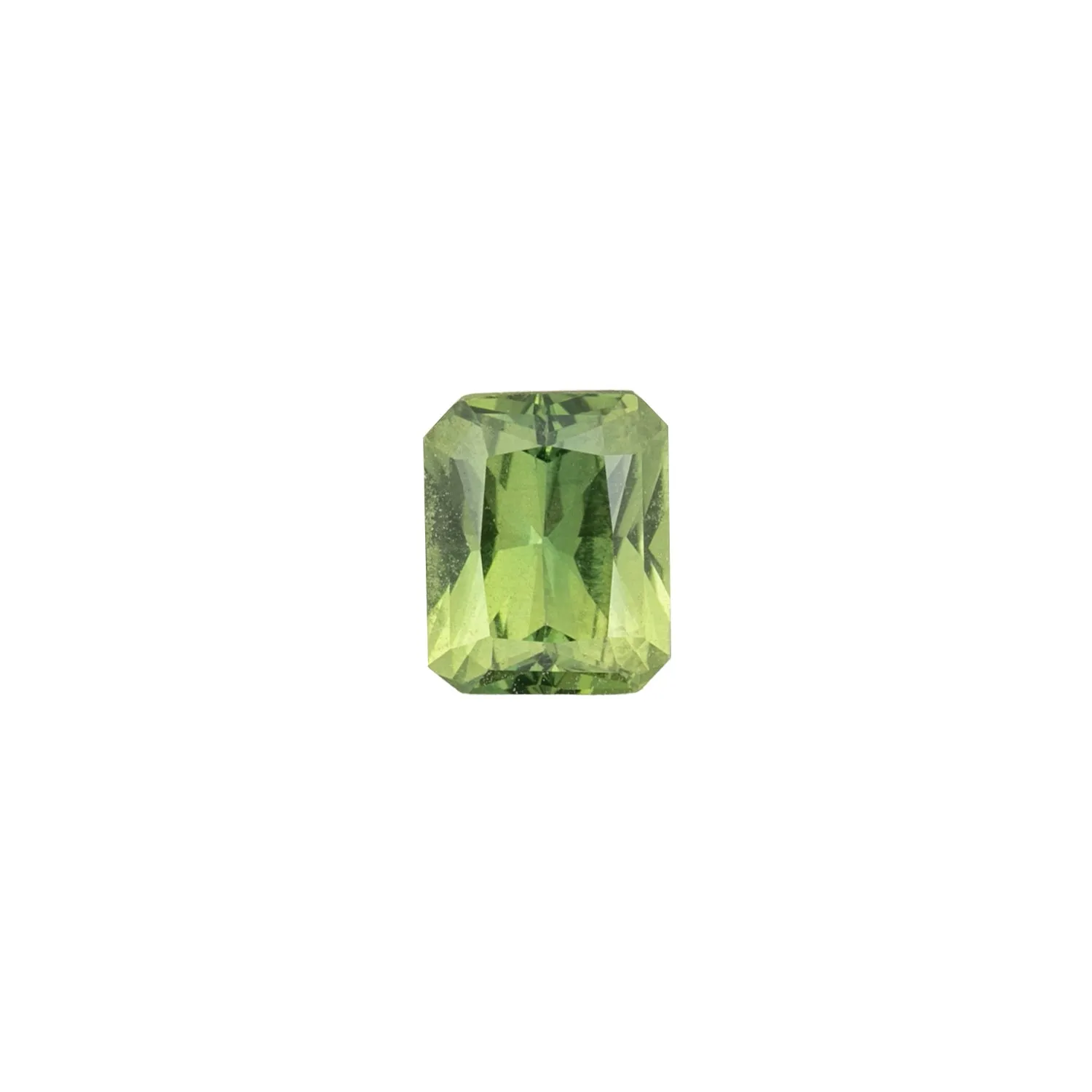 1.17ct Emerald Cut Green Queensland Sapphire SF333