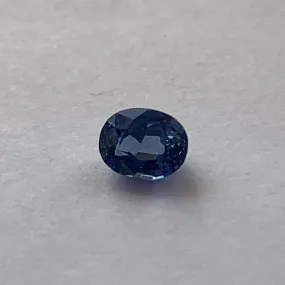 1.26ct Heated Blue Sapphire Oval Shaped Gemstone