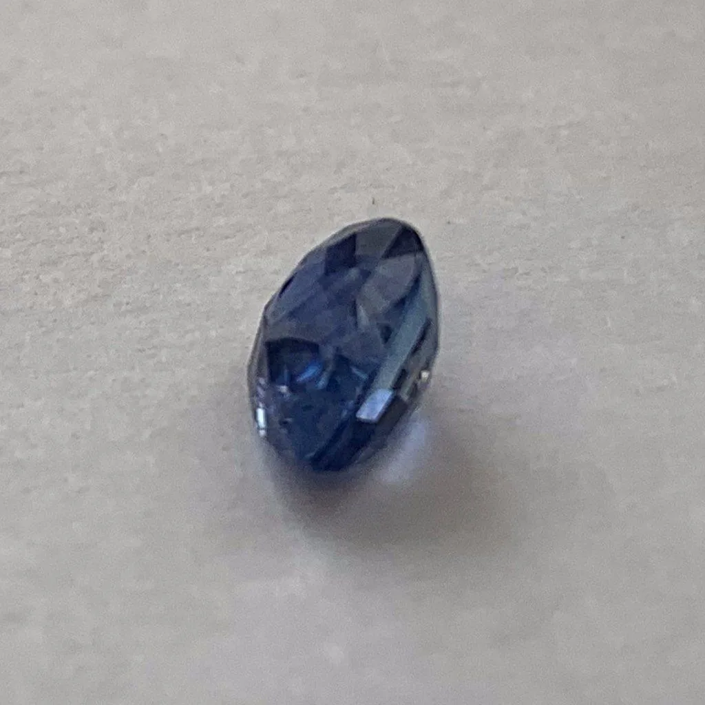 1.26ct Heated Blue Sapphire Oval Shaped Gemstone