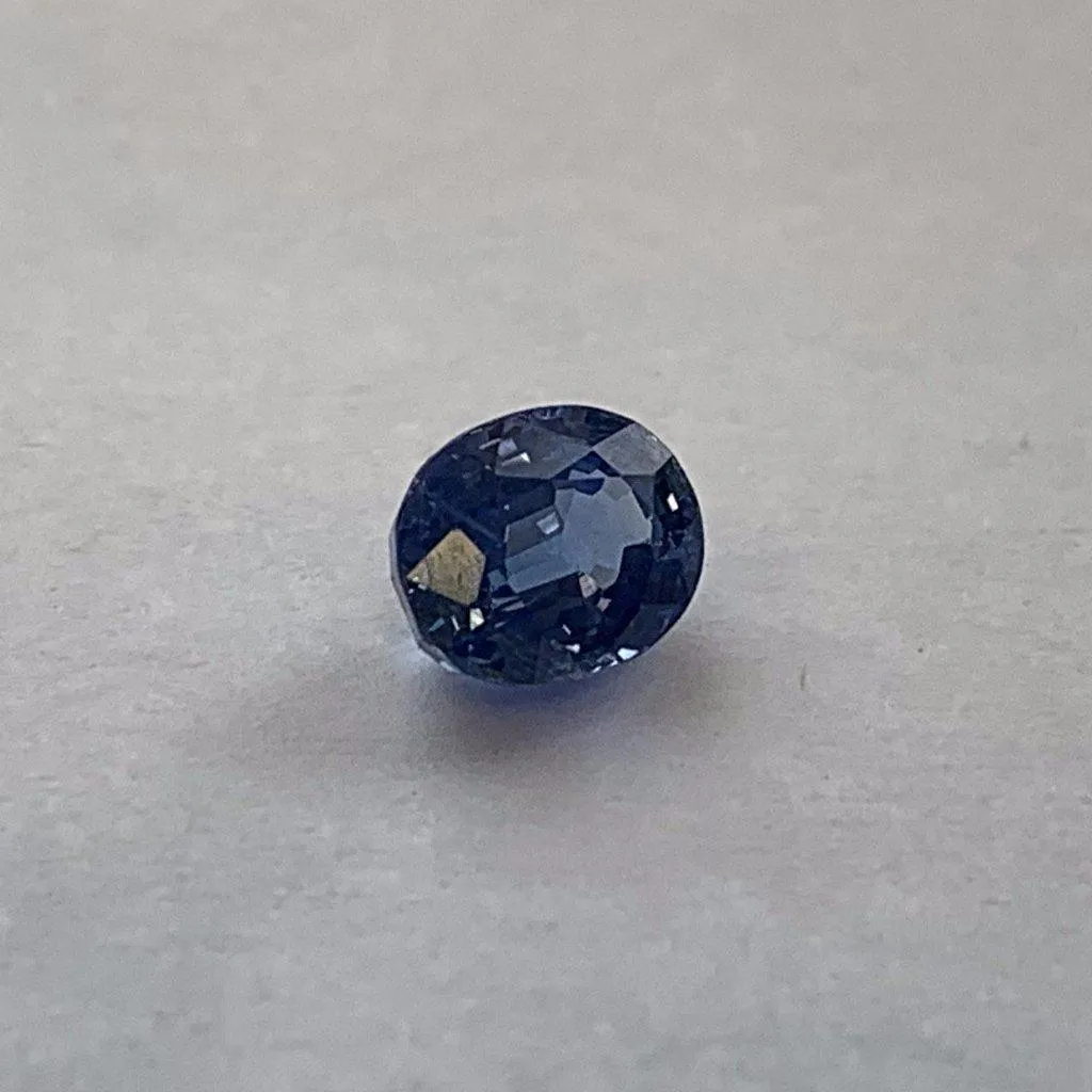 1.26ct Heated Blue Sapphire Oval Shaped Gemstone