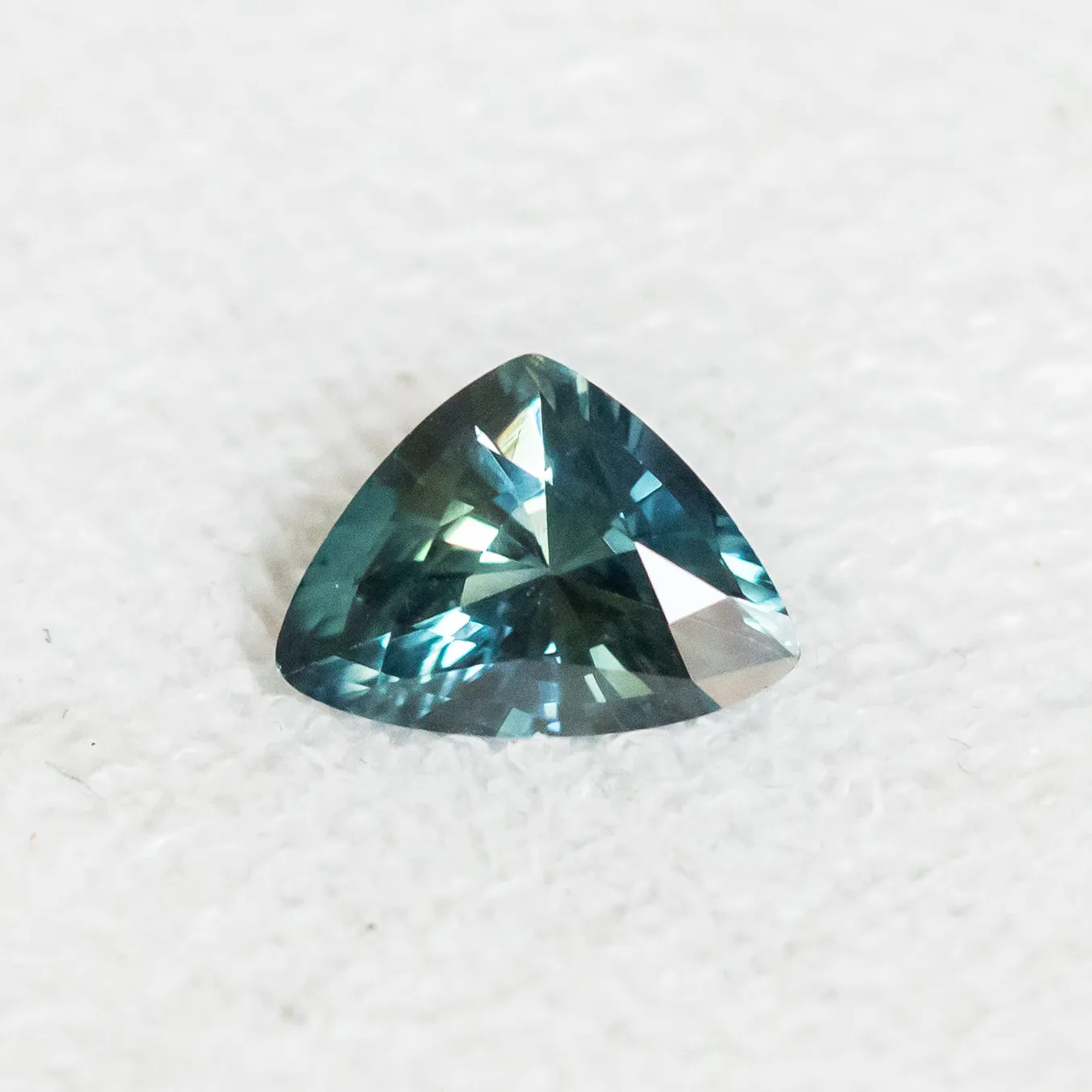 2.21CT TRILLION MADAGASCAR SAPPHIRE, DUSTY BLUE, 10.44X7.62X4.44MM