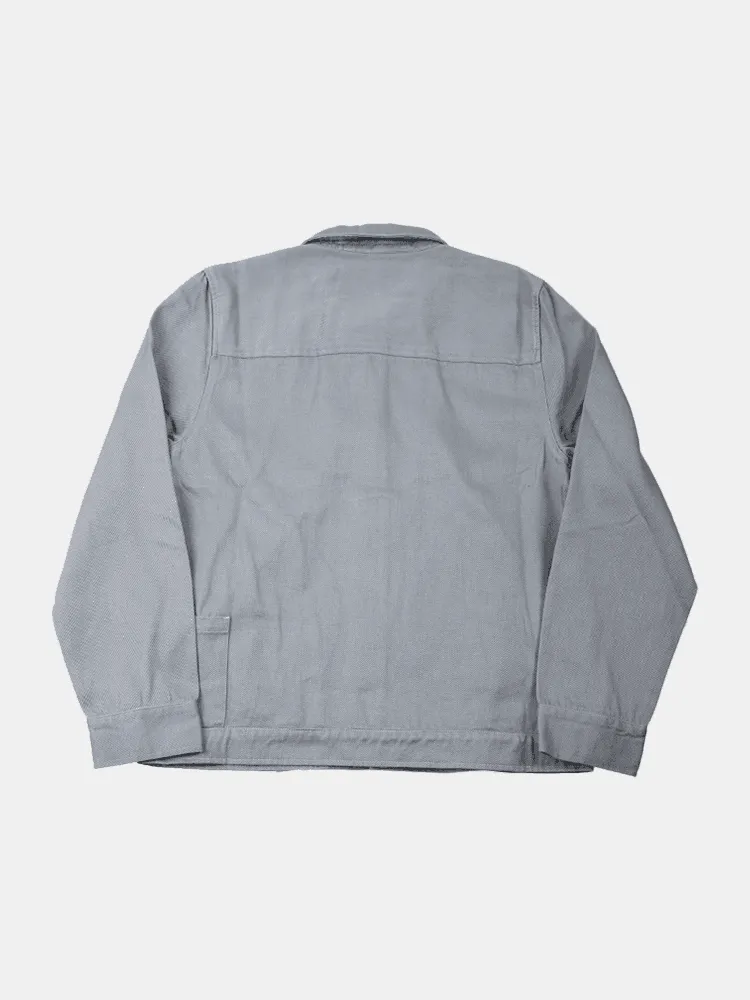 Afends Mass Unisex Hemp Canvas Jacket - Shadow