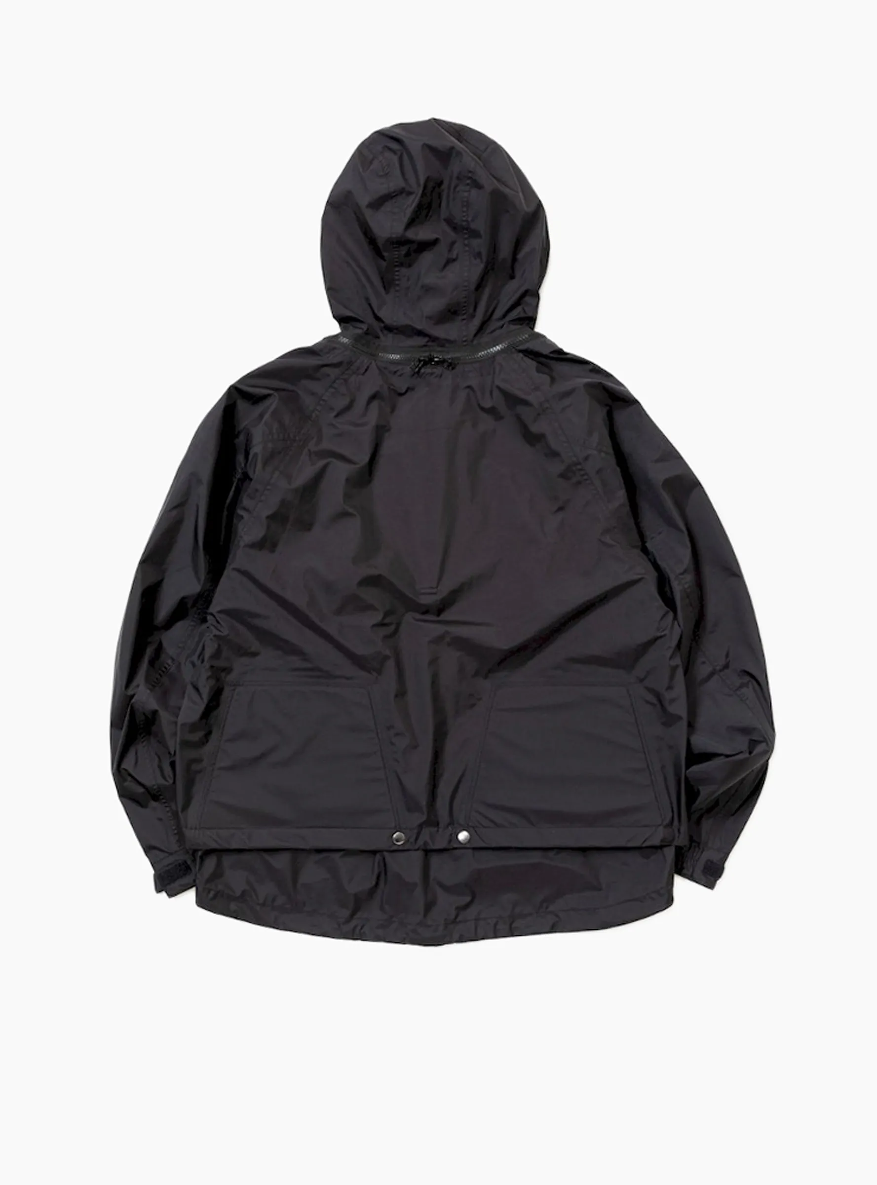 Air Circulation System Rain Jacket Off Black