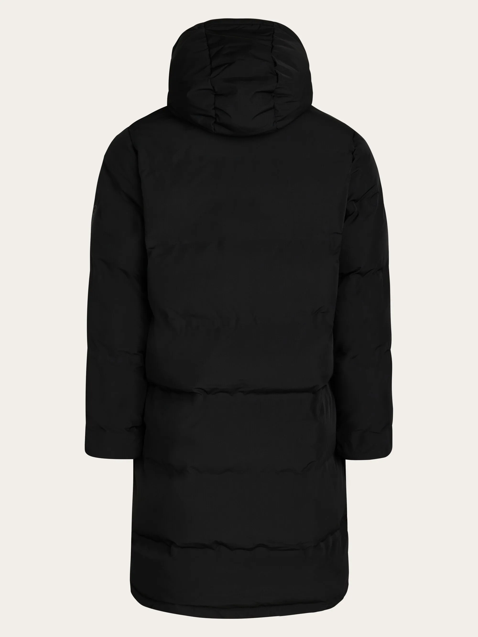 ALLYSSA Maxi Puffer Jacket - Black Jet