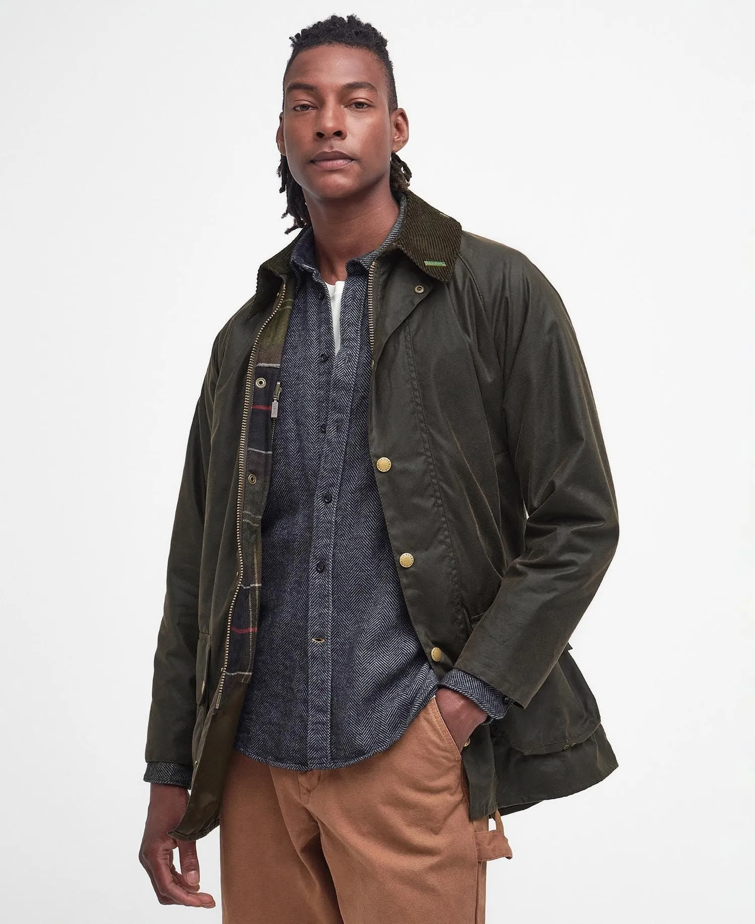 BARBOUR 40th Anniversary Beaufort Wax Jacket Olive