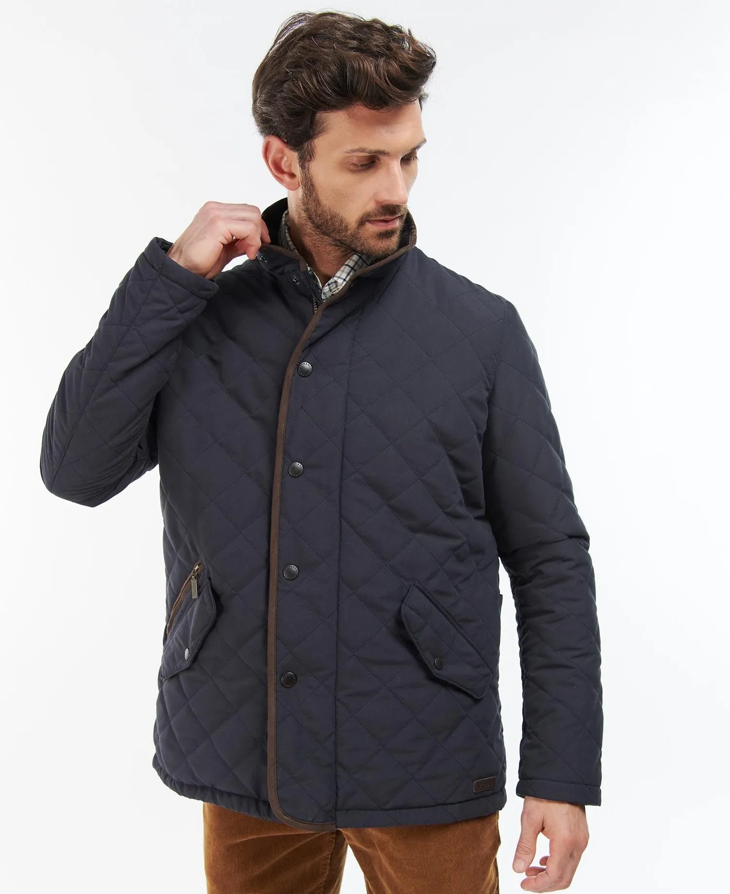 Mens Barbour Waterproof Shoveler Quilt Jacket - Insulated, Lightweight, and Stylish Outdoor Outerwear