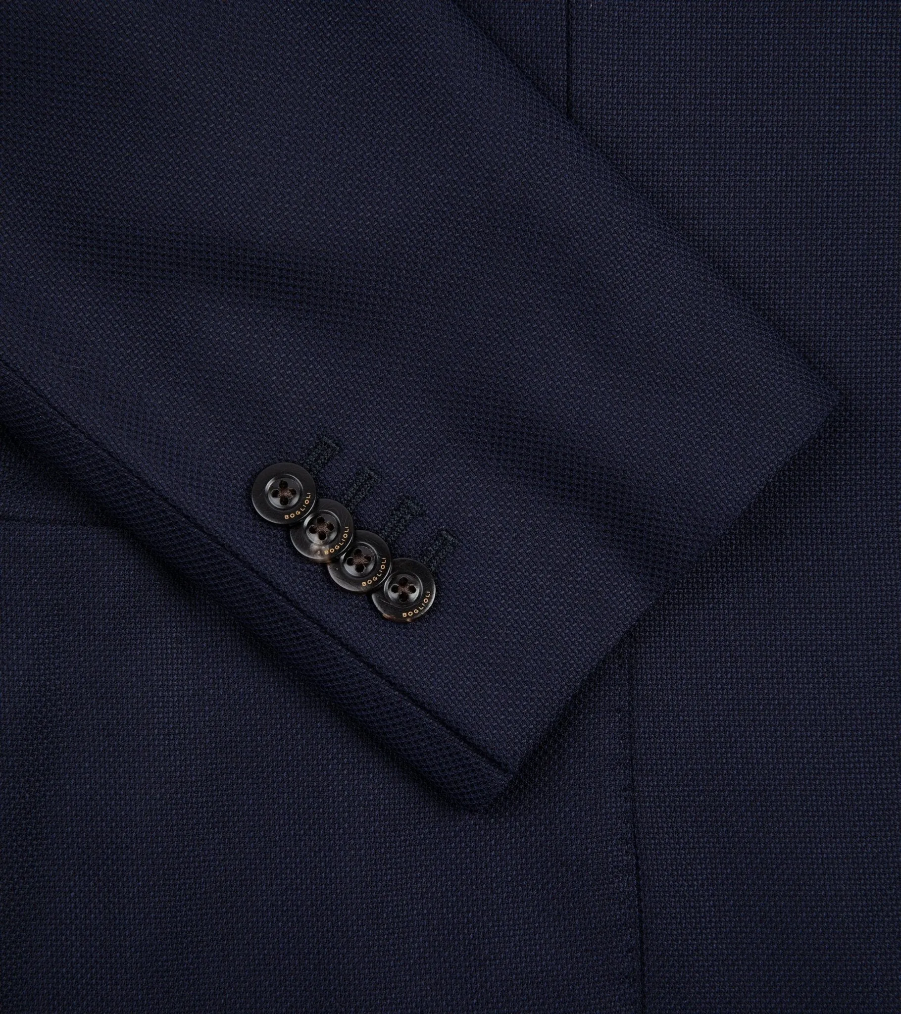 Boglioli for Trunk Wool Hopsack K Jacket: Navy