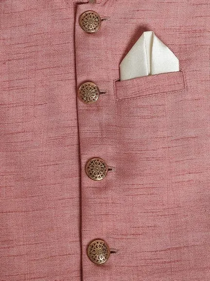 Boy Silk Bundi-Pink