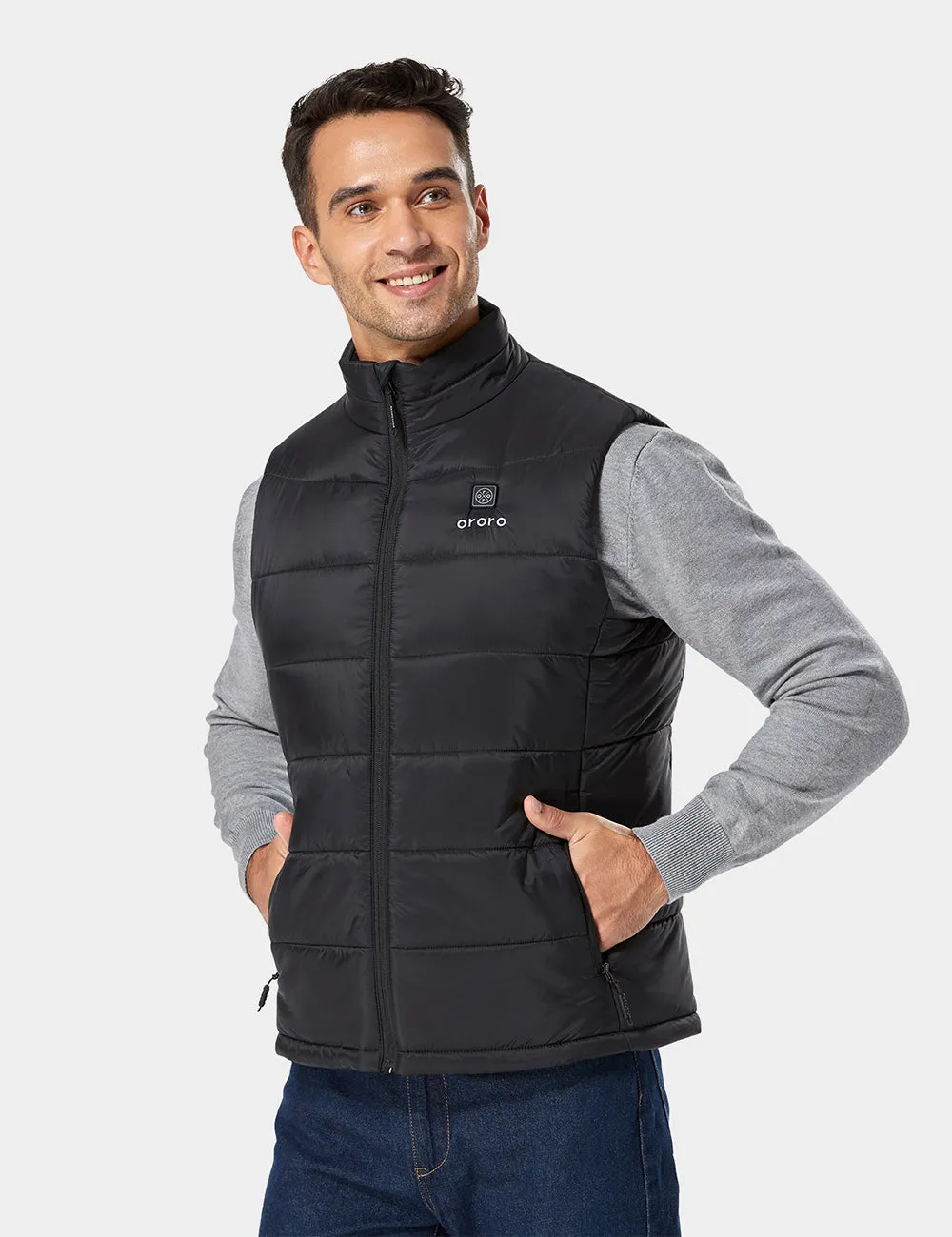 Bundle Deal - Men's Classic Heated Vest & Extra Mini 5K Battery