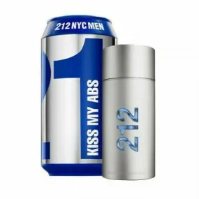 Carolina Herrera 212 Men NYC Kiss my ABS EDT 3.4 oz 100 ml Men