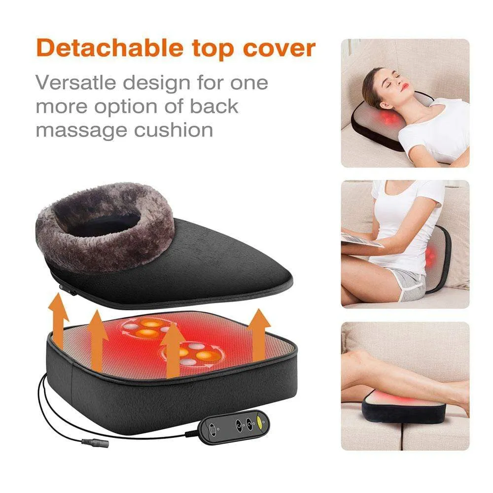 Certified Refurbished - 2-in-1 Kneading Feet & Back Shiatsu Foot Massager & Foot Warmer - 522S