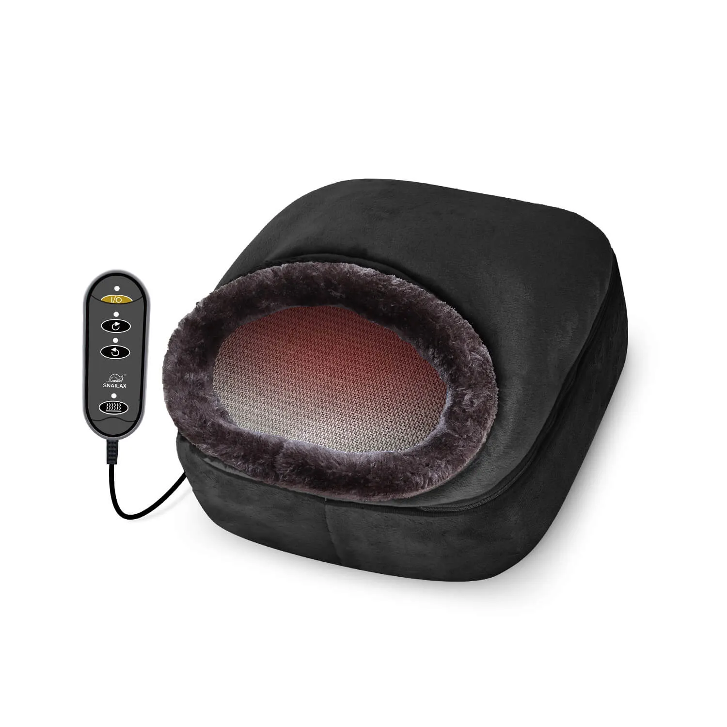 Certified Refurbished - 2-in-1 Kneading Feet & Back Shiatsu Foot Massager & Foot Warmer - 522S