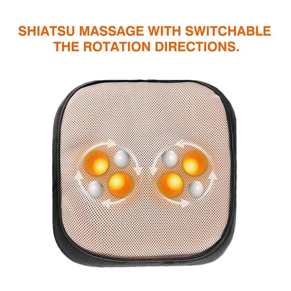 Certified Refurbished - 2-in-1 Kneading Feet & Back Shiatsu Foot Massager & Foot Warmer - 522S