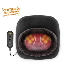 Certified Refurbished - 2-in-1 Kneading Feet & Back Shiatsu Foot Massager & Foot Warmer - 522S