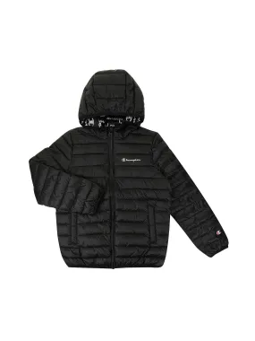 Champion boys' light jacket with hood Legacy Outdoor Light Hooded 306485 KK001 nbk black