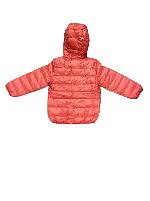 Champion Girls' hooded down jacket 306197 PS171 TRSE pink