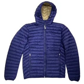 Ciesse Piumini men's hooded jacket in light down Larry 245CFMJ00126 blue