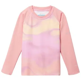 Columbia Salmon Rose Undercurrent Sandy Shores Toddler L/S Rashguard