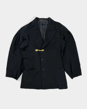 Comme des Garçons Fitted 2-Button Black Blazer FW 1988