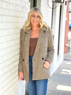 Core Houndstooth Jacket