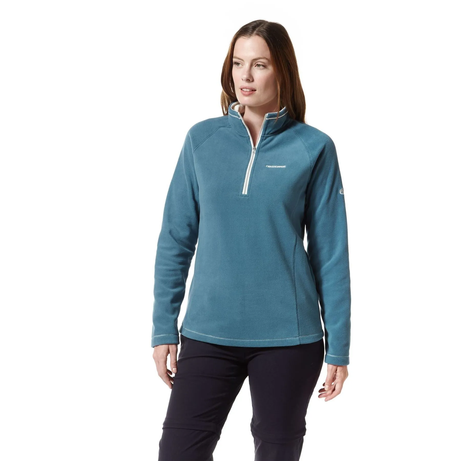 Craghoppers Miska V Womens Half Zip Long Sleeved Fleece