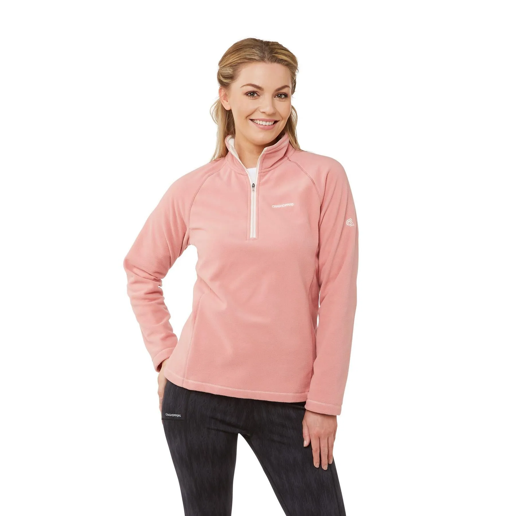 Craghoppers Miska V Womens Half Zip Long Sleeved Fleece