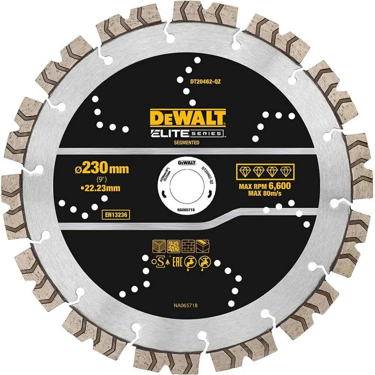 Dewalt 230mm Elite Series All Purpose Diamond Wheel Blade DT20462-QZ