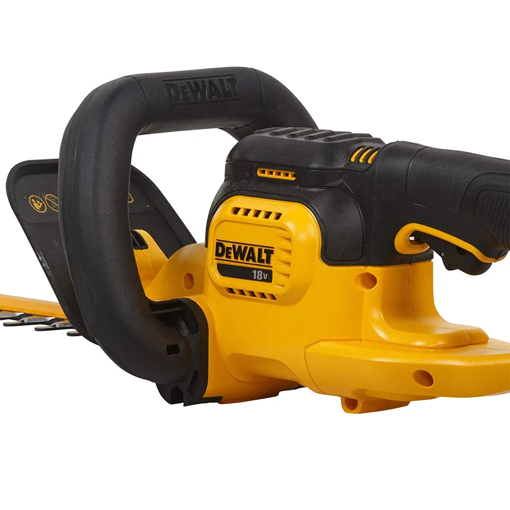 DeWalt DCM563PB 18V XR Cordless Hedge Trimmer with 1 x 5.0Ah Battery & Charger