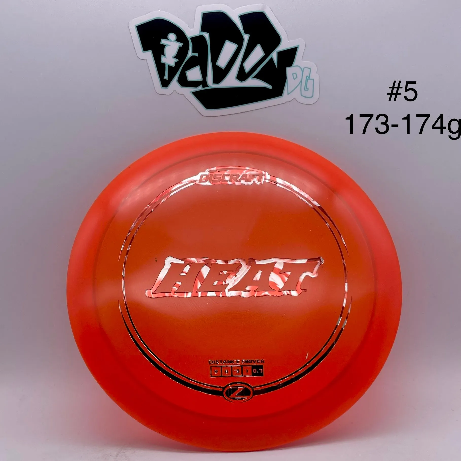 Discraft Heat Z-Line Distance Driver