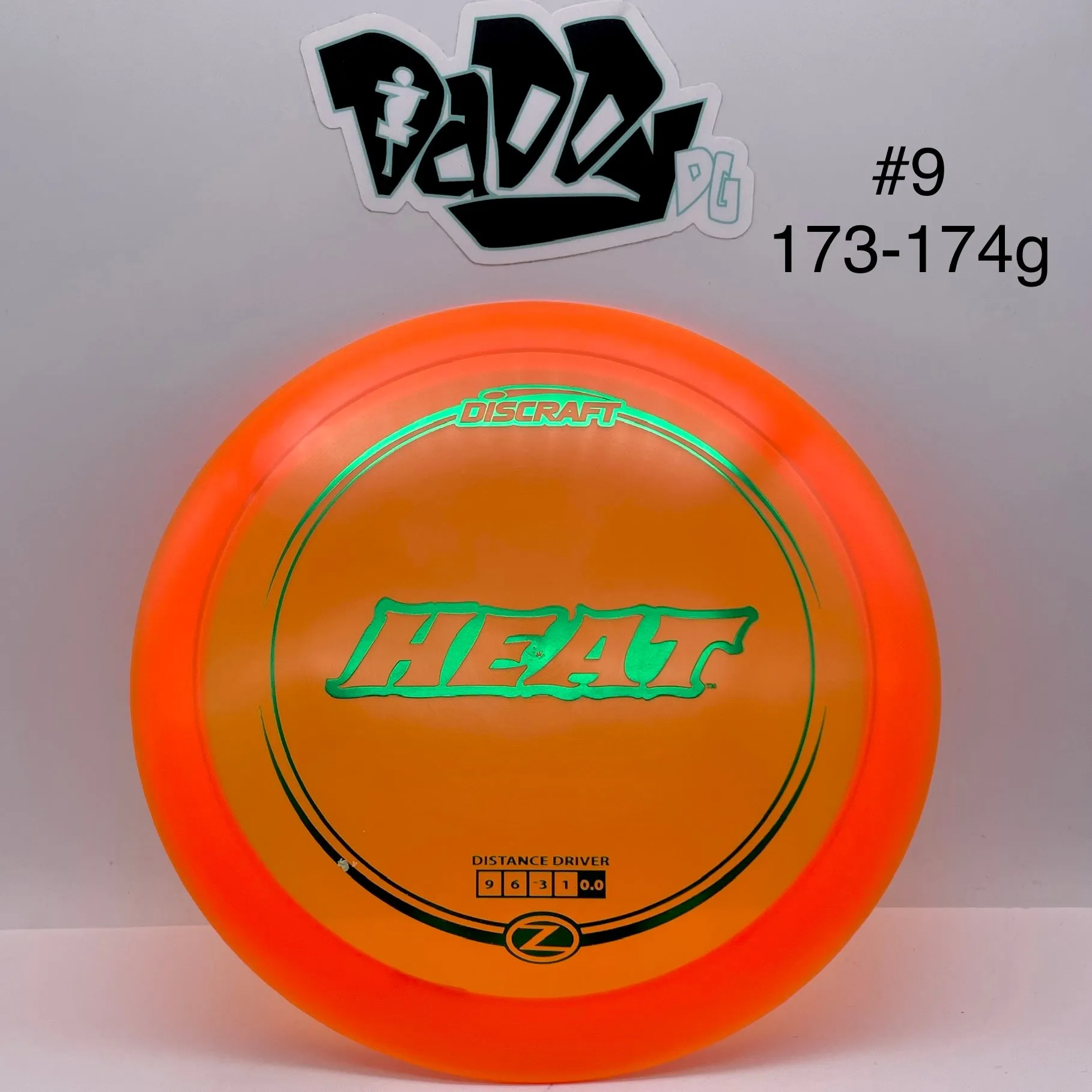 Discraft Heat Z-Line Distance Driver