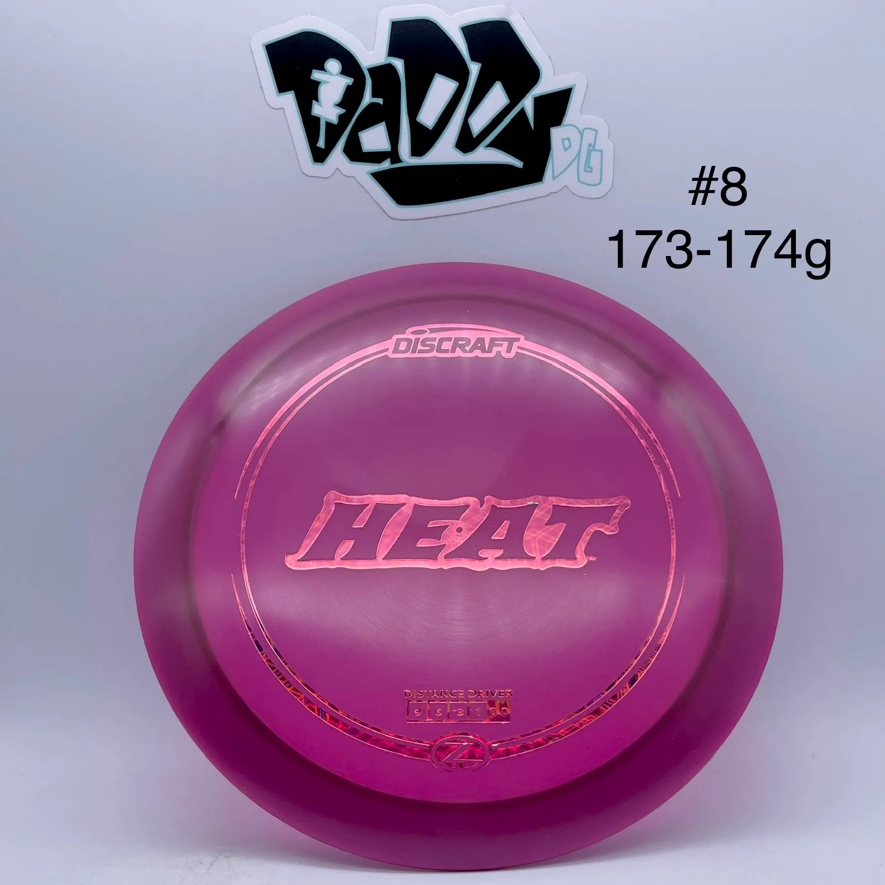 Discraft Heat Z-Line Distance Driver