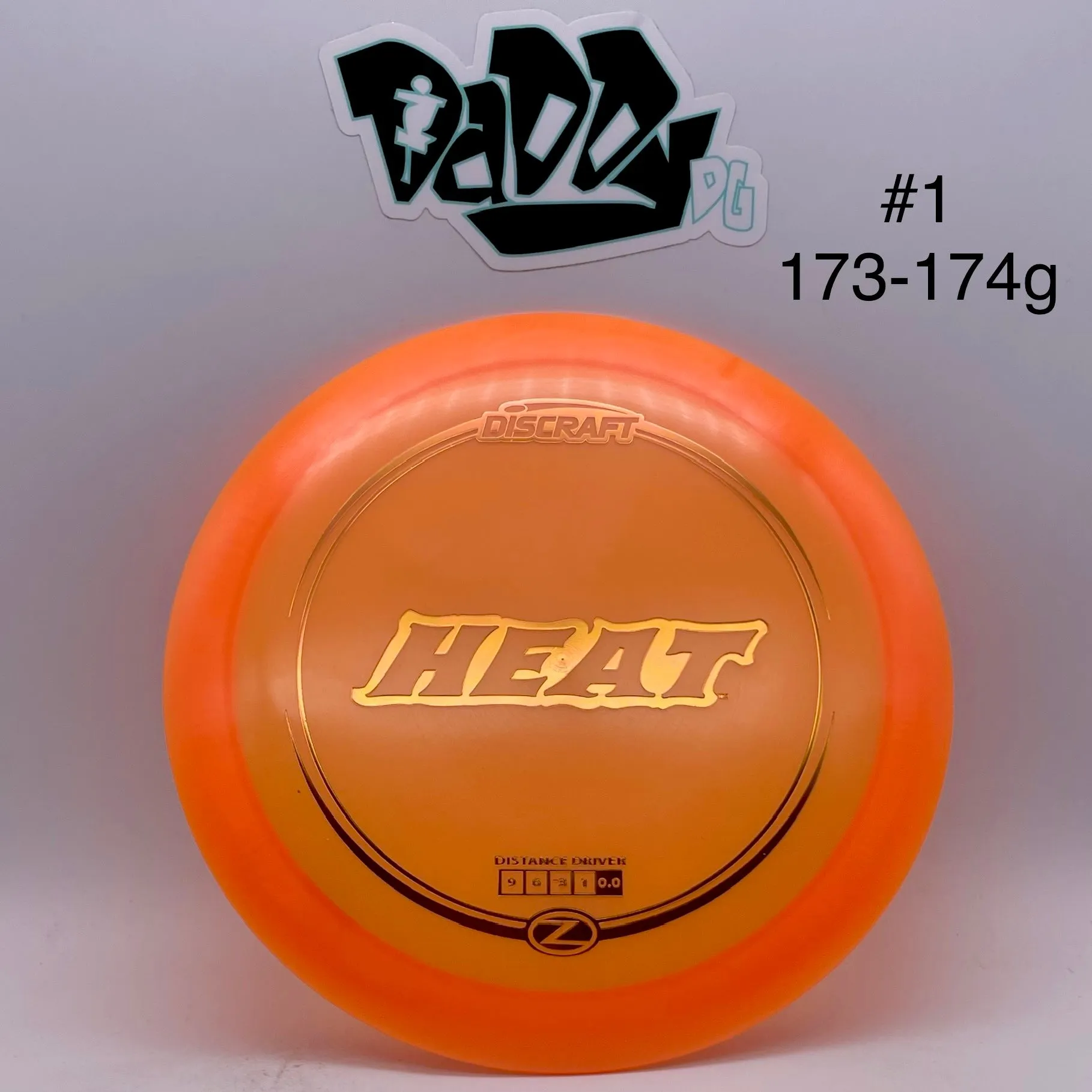 Discraft Heat Z-Line Distance Driver