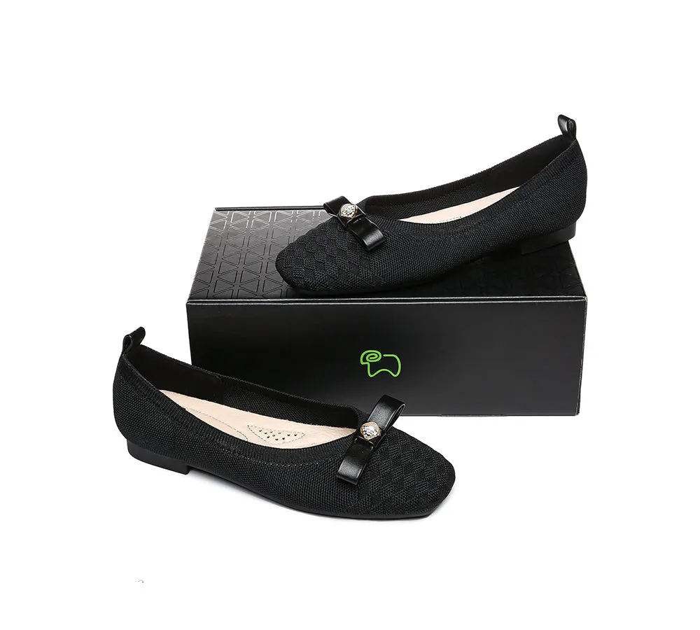 EVERAU Flats With Bow Women Yolanda