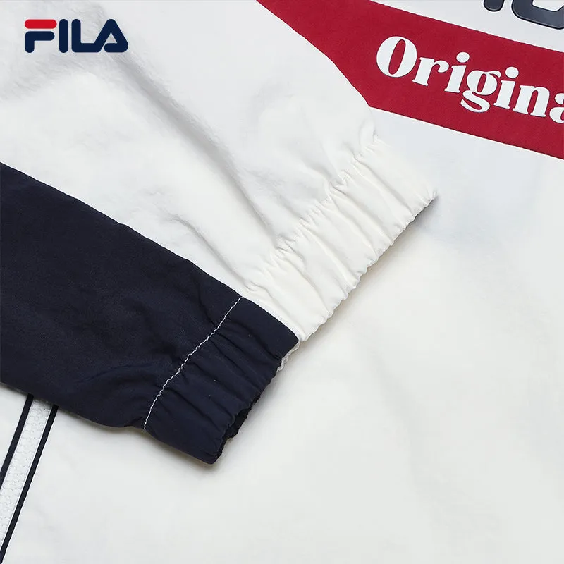 FILA CORE LIFESTYLE ORIGINALE FRENCH TENNIS CLUB Men Woven Jacket (White)