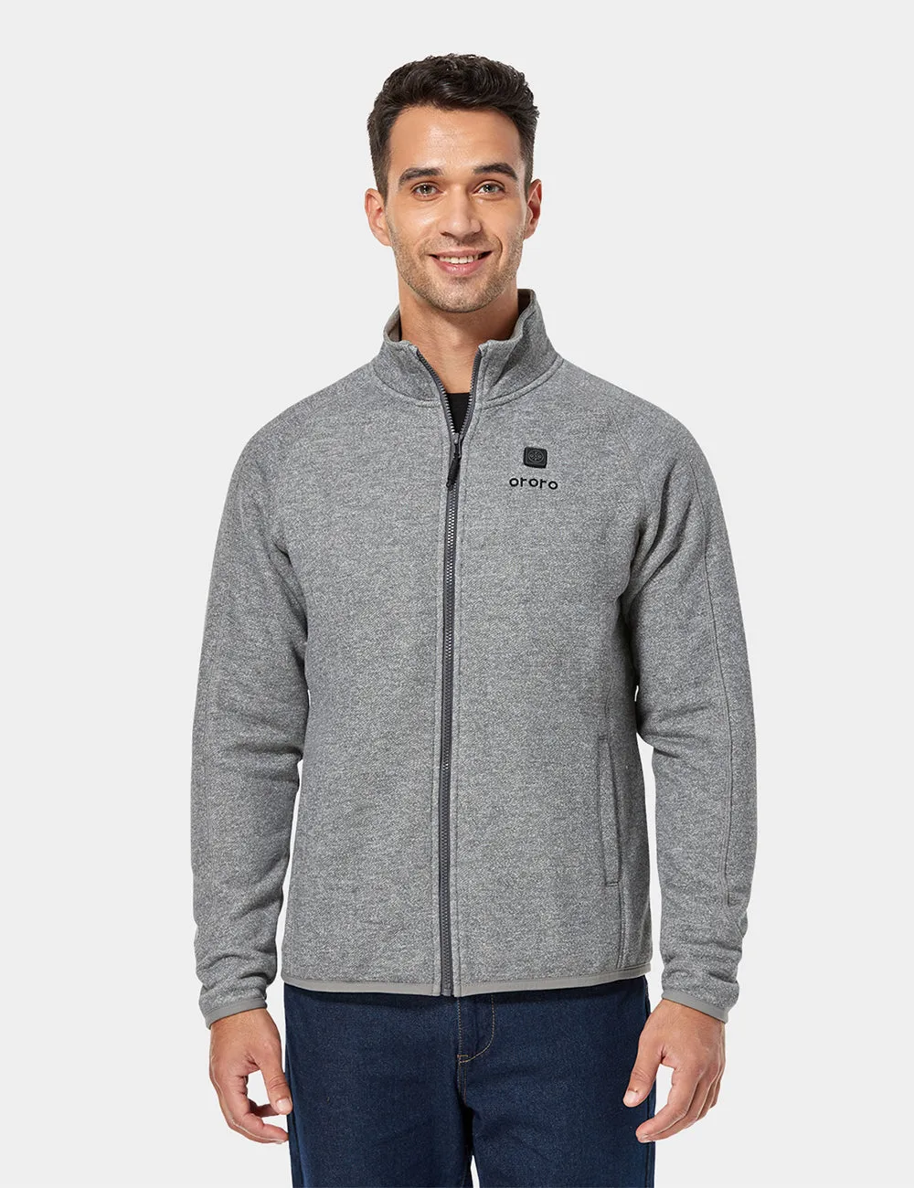 Final Sale - Men's Heated Fleece Jacket with B19G Battery