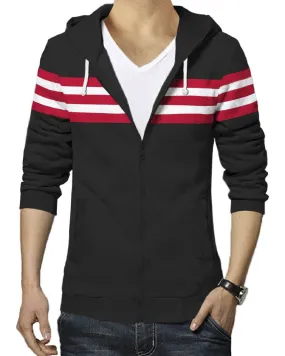 Full Sleeve Color Block Men Jacket