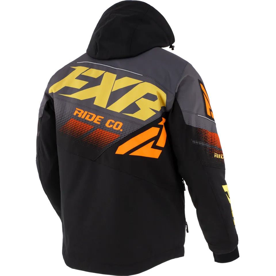 FXR Boost FX Limited Edition Jacket Black/Char/Gold/Orange