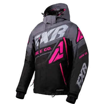 FXR Boost FX Womens Jacket Black/Char/Fuchsia