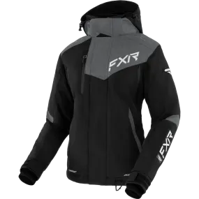 FXR Edge Womens Jacket Black/Grey Heather