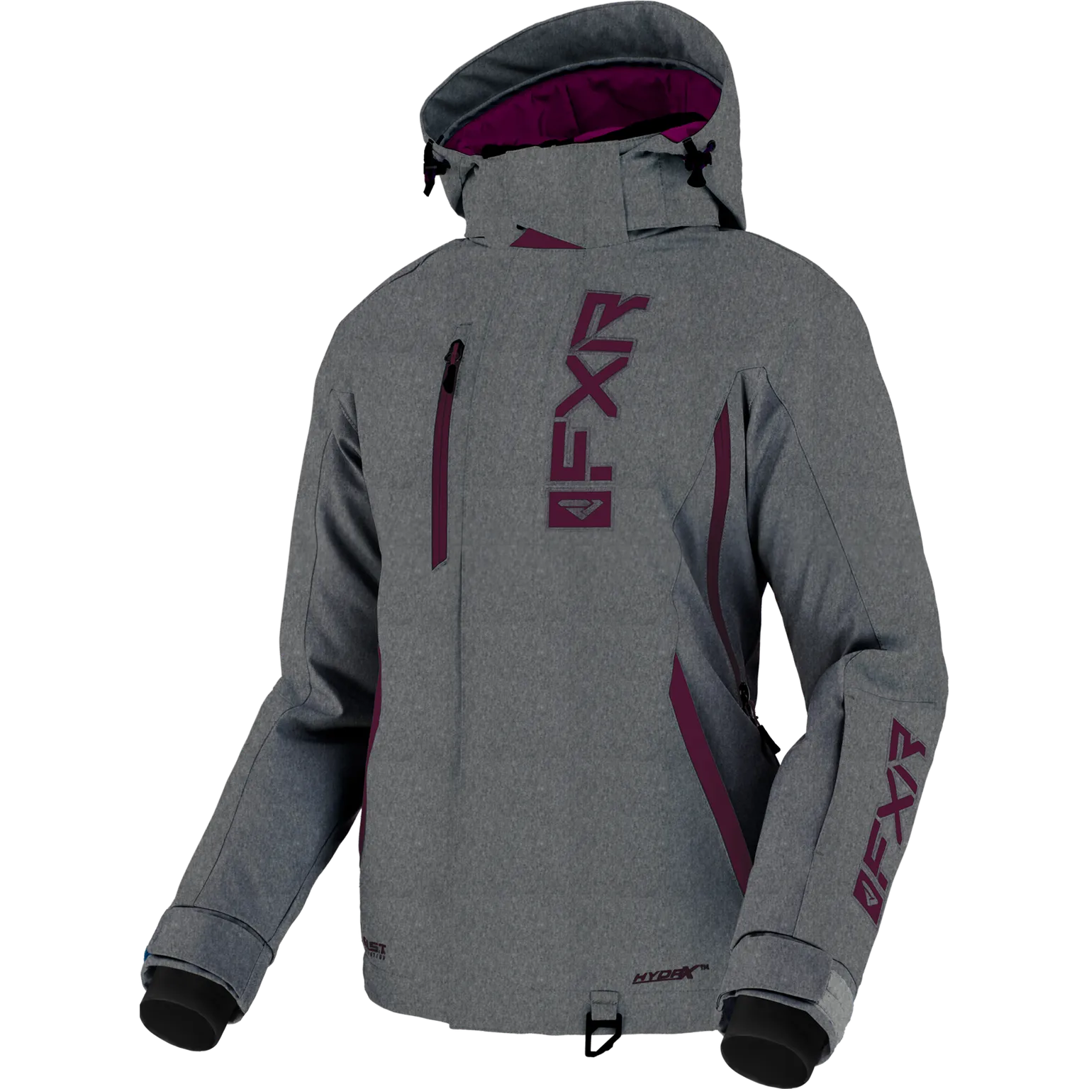 FXR Evo FX Womens Jacket Grey Heather/Plum