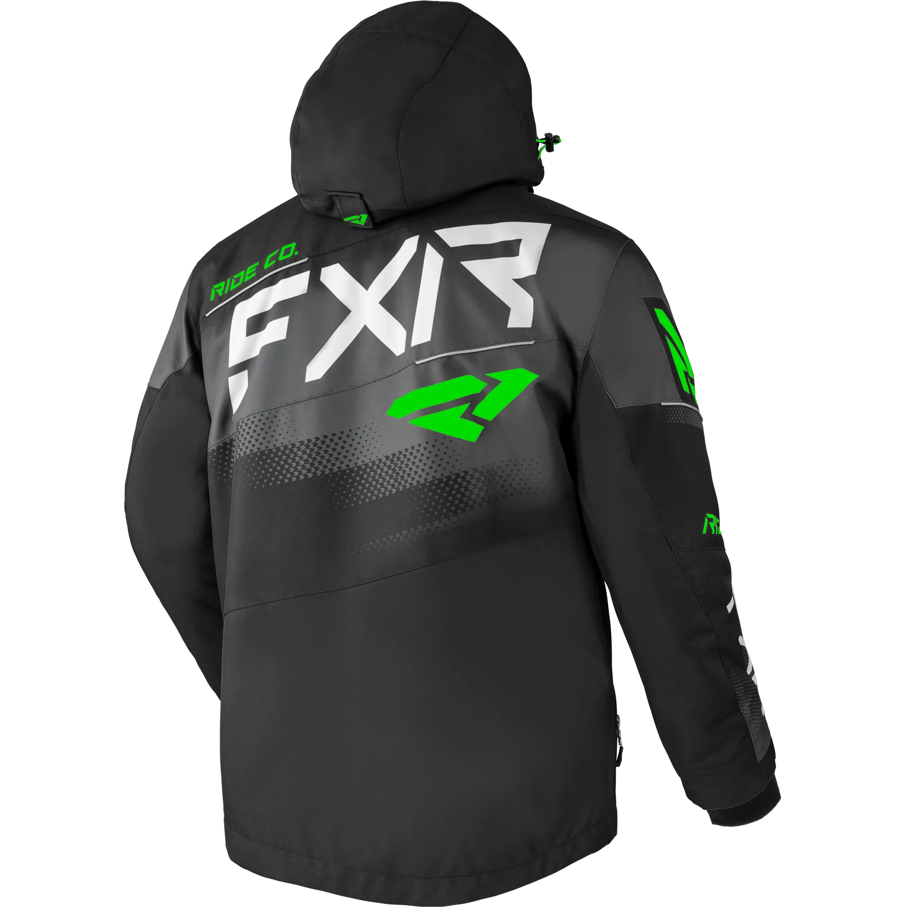 FXR Men's Boost FX Jacket Black/Char/Lime