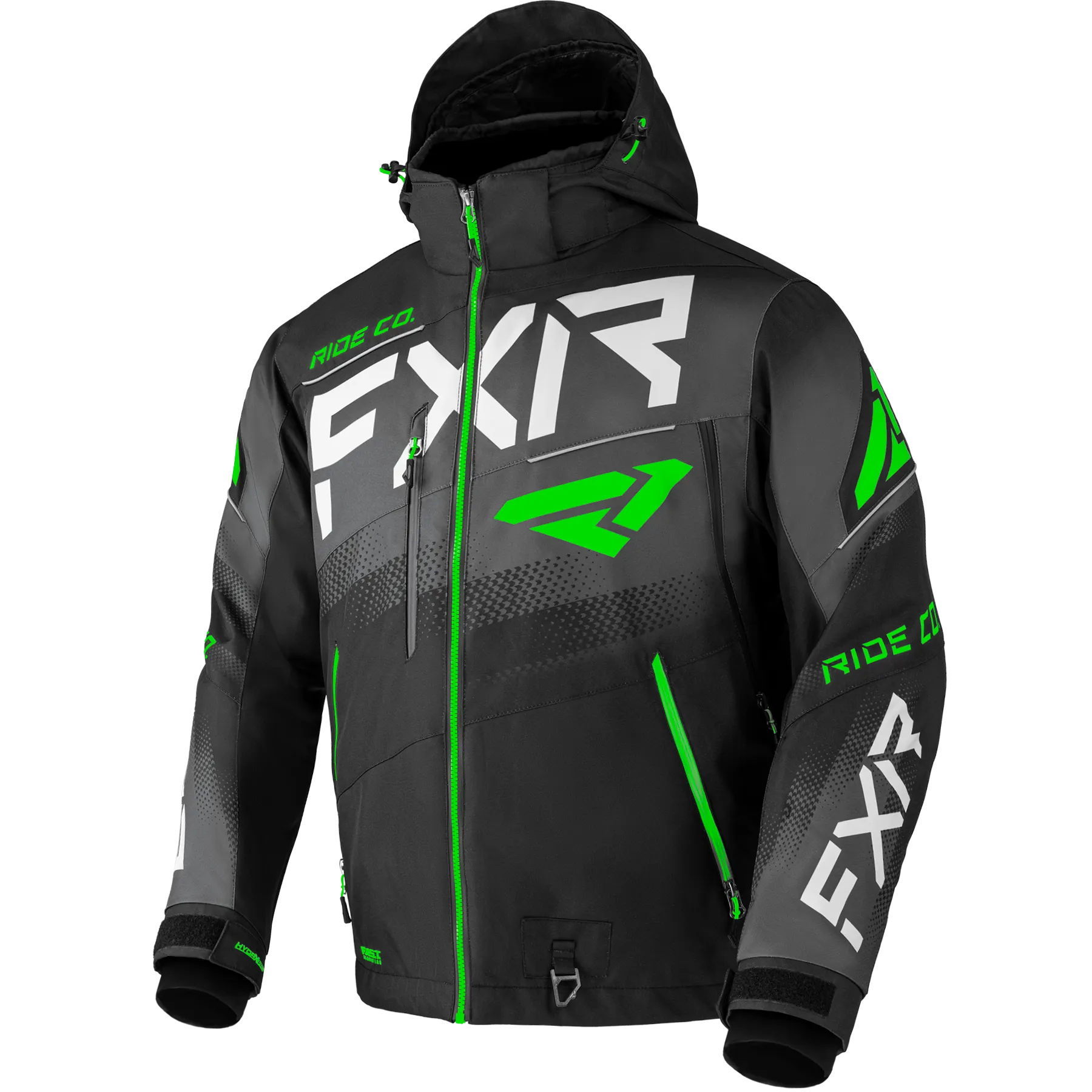 FXR Men's Boost FX Jacket Black/Char/Lime