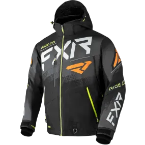 FXR Men's Boost FX Jacket Char/Orange/Hi-Vis