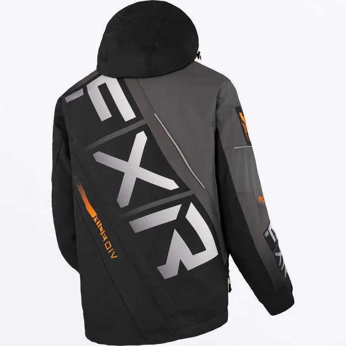 FXR Men's CX Jacket Black/Char/Orange