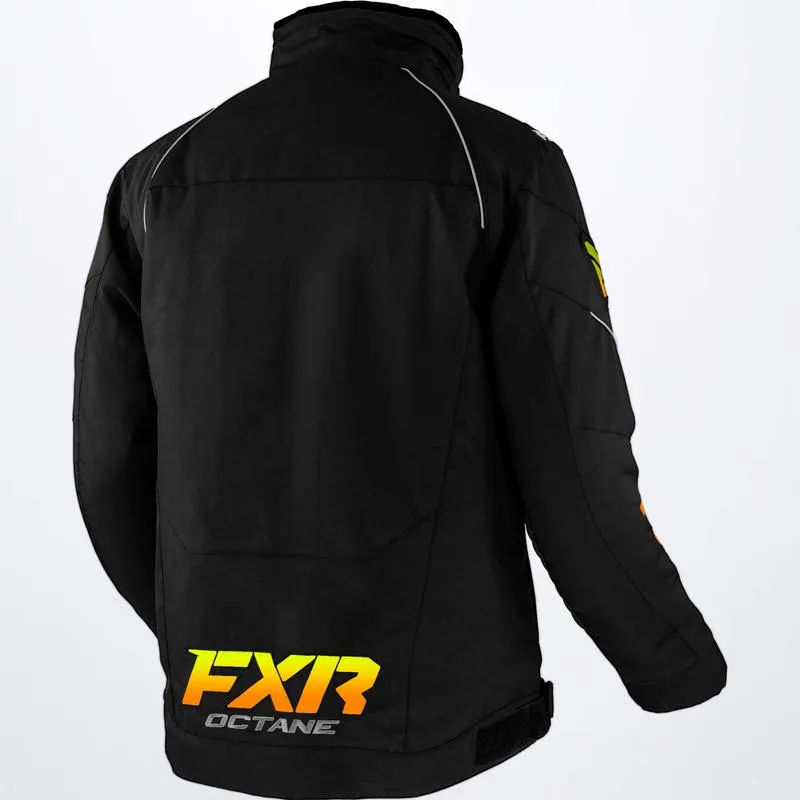 FXR Men's Octane Jacket Black/Inferno