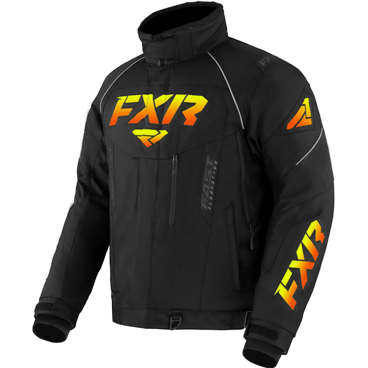 FXR Men's Octane Jacket Black/Inferno