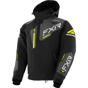 FXR Men's Renegade FX Jacket Black/Char/Hi-Vis