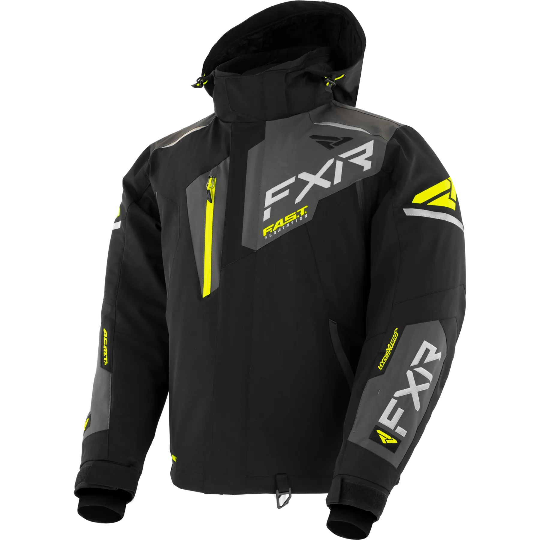 FXR Men's Renegade FX Jacket Black/Char/Hi-Vis